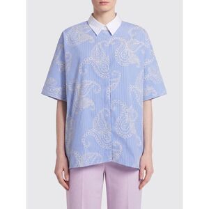 Fay Shirt Woman Gnawed Blue